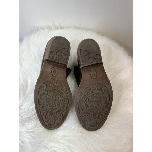 Sofft Women’s Knit Sweater Booties Size 6M Brown Ankle Versatile Minimalist - Picture 8 of 9